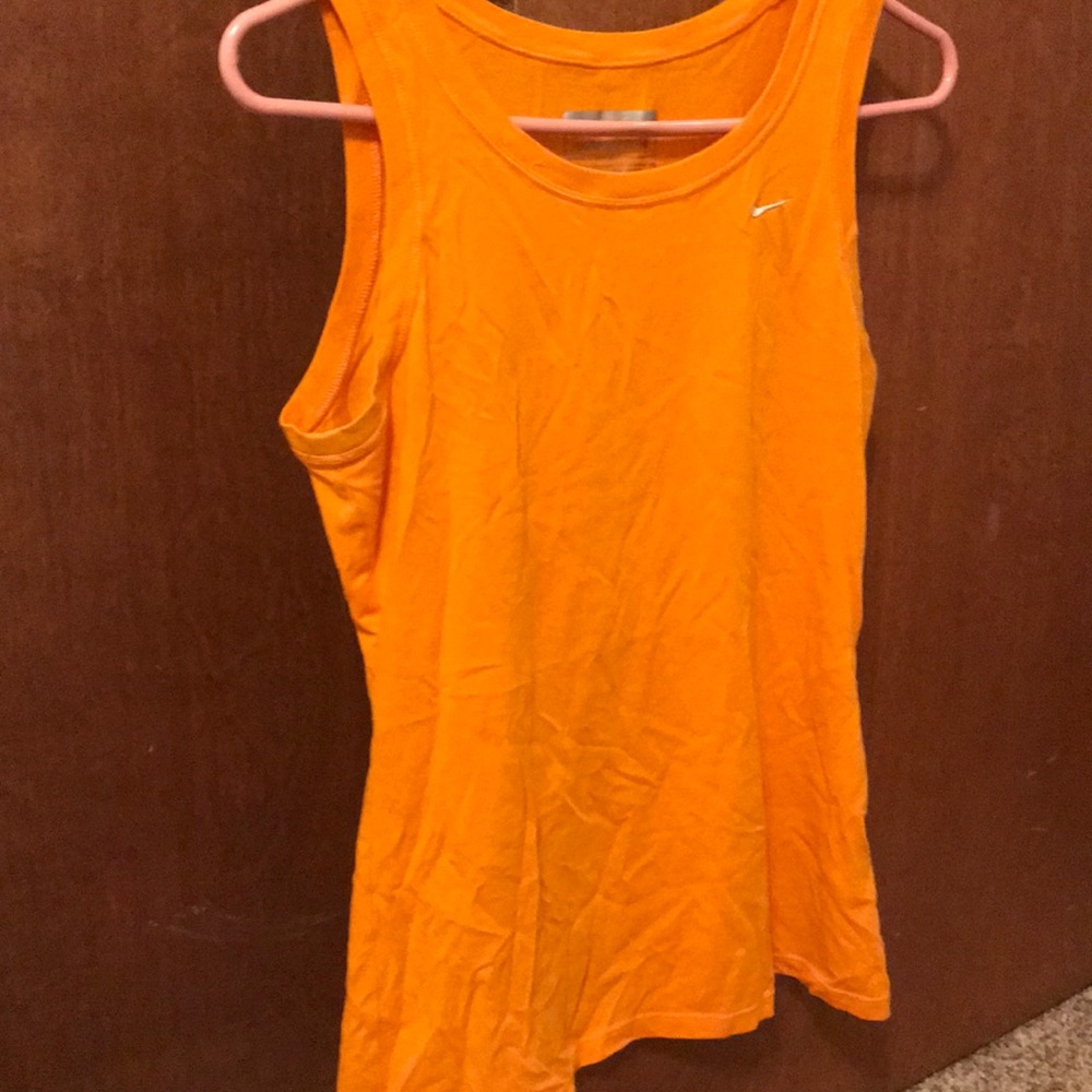 Orange Nike Tank